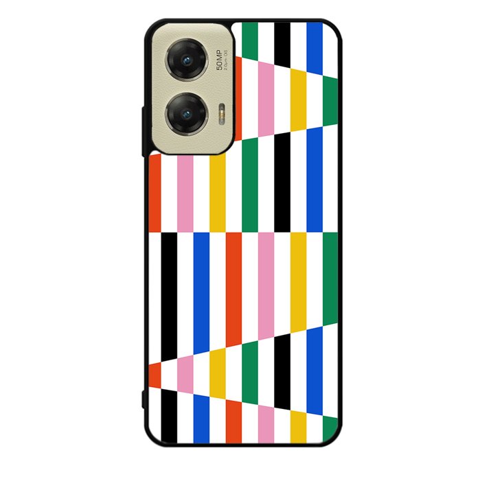 Bauhaus Multicolor Poster FZ4303 Motorola Moto G Stylus 5G 2024 Case