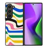 Multicolor Wave FZ4304 Samsung Galaxy Z Fold 6 2024 5G Case