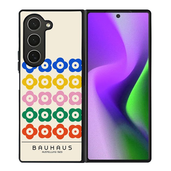 Bauhaus Flower Color FZ4311 Samsung Galaxy Z Fold 6 2024 5G Case
