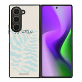 Matisse leaf Blue FZ5116 Samsung Galaxy Z Fold 6 2024 5G Case