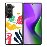 Flat Abstract FZ5128 Samsung Galaxy Z Fold 6 2024 5G Case