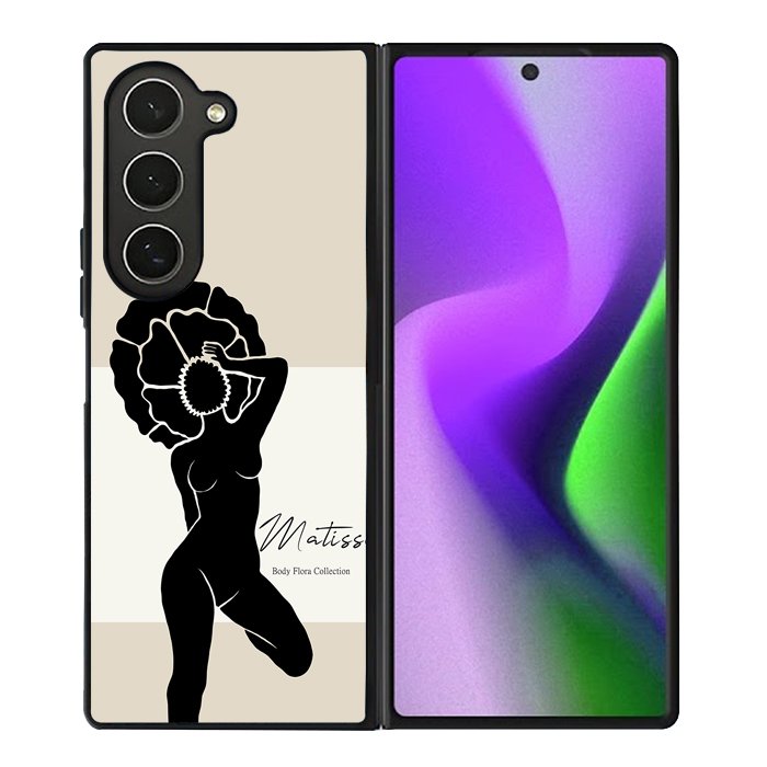 Modern Art Girl FZ5183 Samsung Galaxy Z Fold 6 2024 5G Case