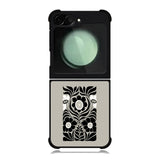 Abstract Dark Flower FZ5215 Samsung Galaxy Z Flip 6 2024 5G Case