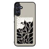 Black And White Flowers FZ5217 Samsung Galaxy A15 5G Case