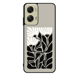 Black And White Flowers FZ5217 Motorola Moto G Stylus 5G 2024 Case