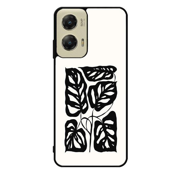 Abstract Dark Leaf FZ5219 Motorola Moto G Stylus 5G 2024 Case