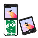 Bauhaus Eye Green FZ5256 Samsung Galaxy Z Flip 5 2023 5G Case