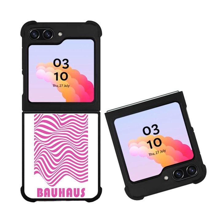 Bauhaus Wave Pink FZ5258 Samsung Galaxy Z Flip 5 2023 5G Case