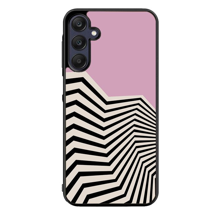 Abstract Waves Print Mid Century FZ5262 Samsung Galaxy A15 5G Case