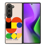 Bauhaus Stream Dribbble FZ5273 Samsung Galaxy Z Fold 6 2024 5G Case