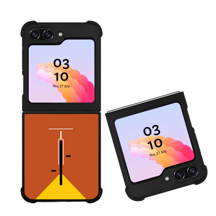 Bicycle Rower Bauhaus FZ5287 Samsung Galaxy Z Flip 5 2023 5G Case