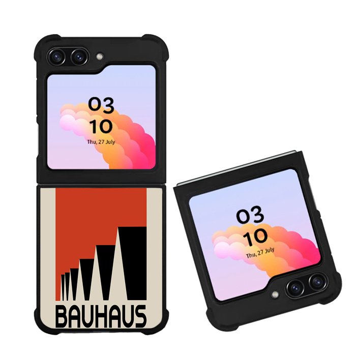 Bauhaus Triangles poster FZ5298 Samsung Galaxy Z Flip 5 2023 5G Case