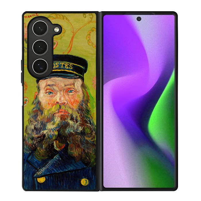 The Postman Van Gogh Art FZ6182 Samsung Galaxy Z Fold 6 2024 5G Case