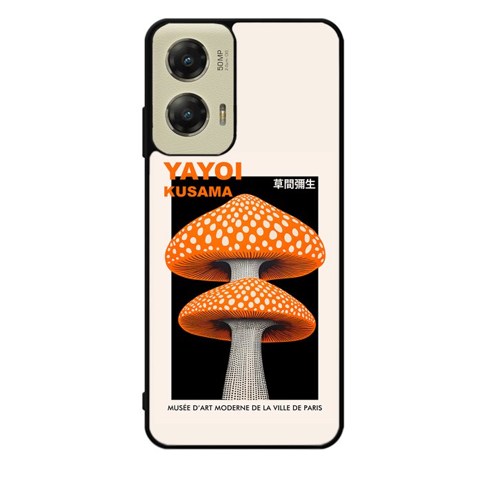 Mushroom Art Yayoi Kusama FZ6257 Motorola Moto G Stylus 5G 2024 Case