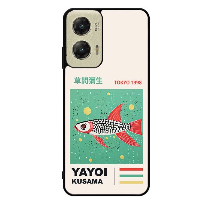 Fish Art Yayoi Kusama FZ6265 Motorola Moto G Stylus 5G 2024 Case