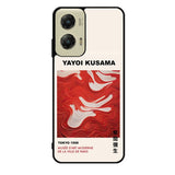Red White Swirl Yayoi Kusama Art FZ6268 Motorola Moto G Stylus 5G 2024 Case
