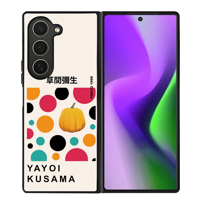 Pumpkin Yayoi Kusama FZ6276 Samsung Galaxy Z Fold 6 2024 5G Case