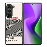 Swirl Line Yayoi Kusama Art FZ6278 Samsung Galaxy Z Fold 6 2024 5G Case