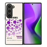 Purple Polkadot Kusama Art FZ6280 Samsung Galaxy Z Fold 6 2024 5G Case