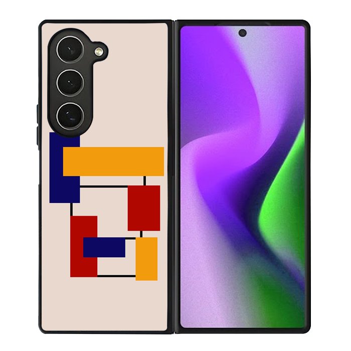 Abstract Rectangle FZ6284 Samsung Galaxy Z Fold 6 2024 5G Case