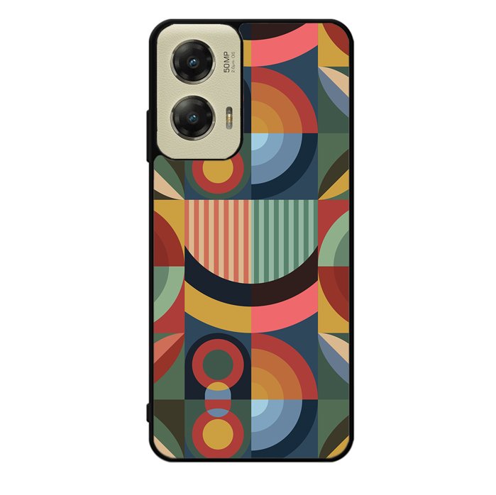 Bauhaus Geometry Art FZ6320 Motorola Moto G Stylus 5G 2024 Case