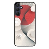 Geometry Art Red FZ6325 Samsung Galaxy A15 5G Case