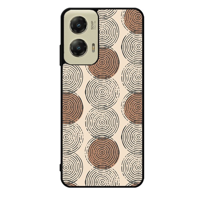 Geometry Brown Art FZ6334 Motorola Moto G Stylus 5G 2024 Case