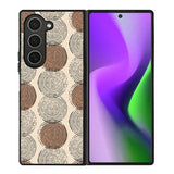 Geometry Brown Art FZ6334 Samsung Galaxy Z Fold 6 2024 5G Case