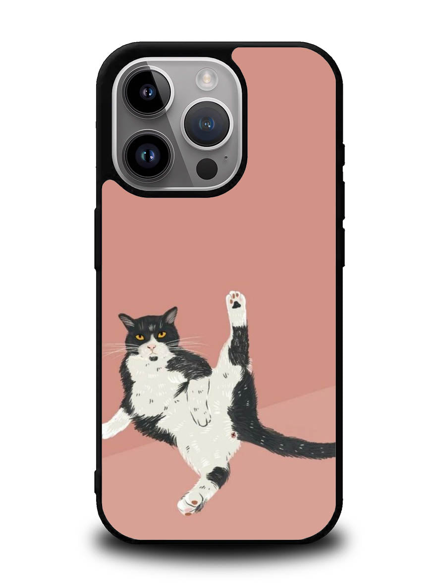 Cat iPhone 14 Pro Case QC11193
