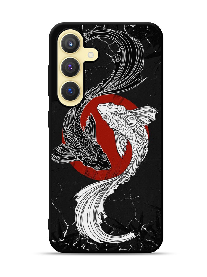 Yin And Yang Fish Samsung Galaxy S23 Plus 5G , Samsung Galaxy S23+ 5G Case QC10961
