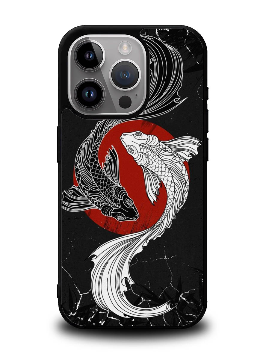 Yin And Yang Fish iPhone 14 Pro Case QC10961