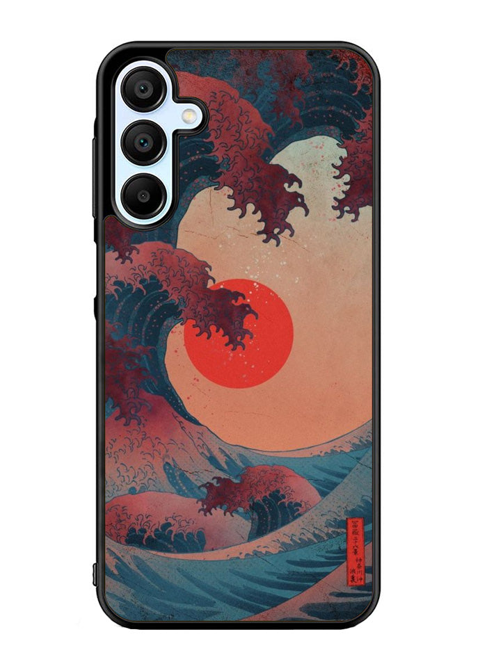 Japan Wafe Samsung Galaxy A35 5G Case OV11119