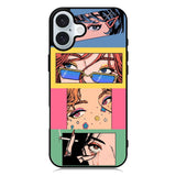 Aesthetic GIrl iPhone 16 Plus Case QC11138
