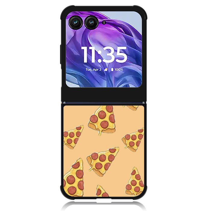 Pizza Pattern Motorola Moto Razr Plus 2024 , Moto Razr+ 2024 Case OV10546