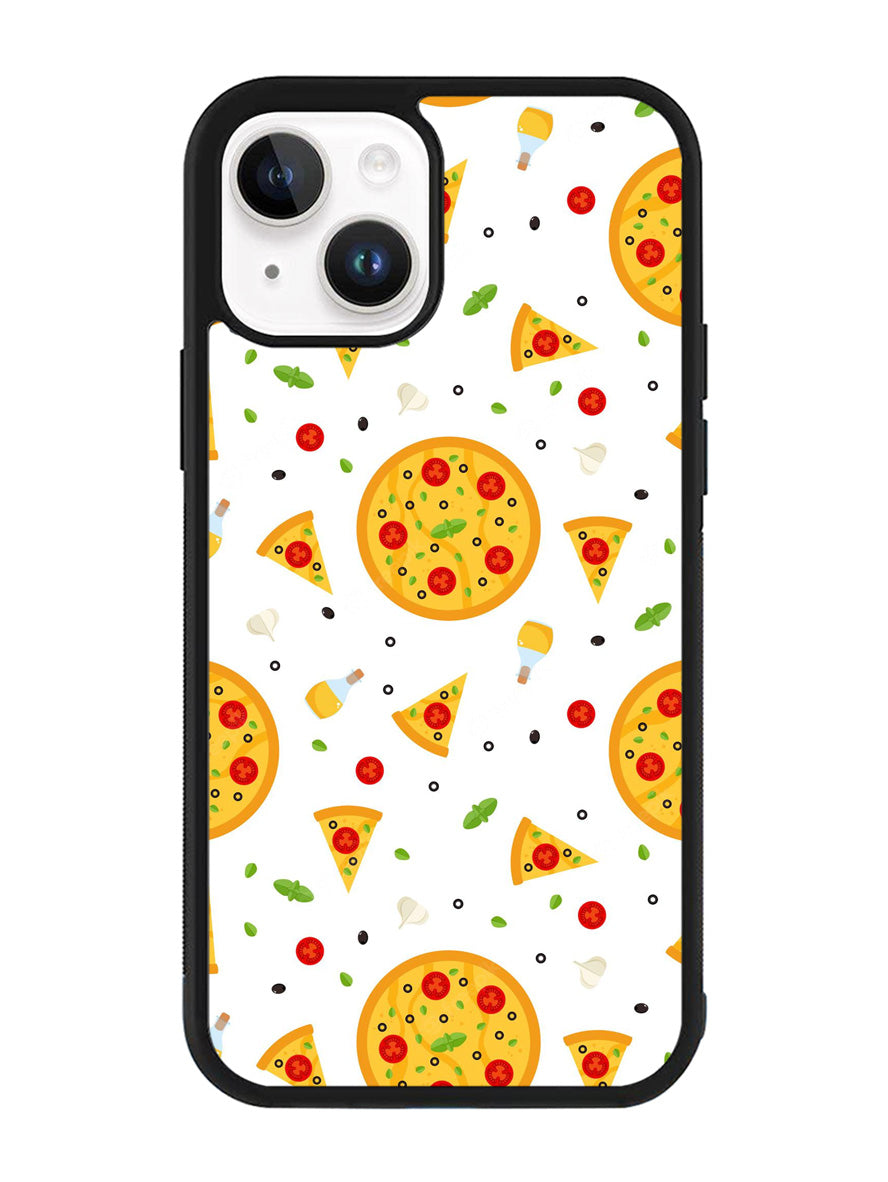 Pizza pattern iPhone 14 Plus Case QC10548