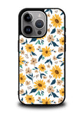 Sunflowers Pattern iPhone 15 Pro Max Case OV10448