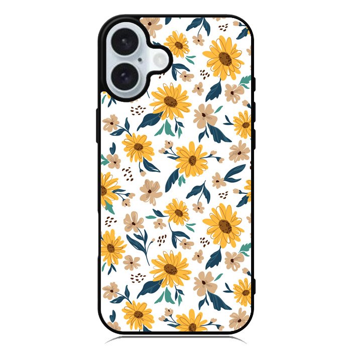 Sunflowers Pattern iPhone 16 Plus Case QC10448