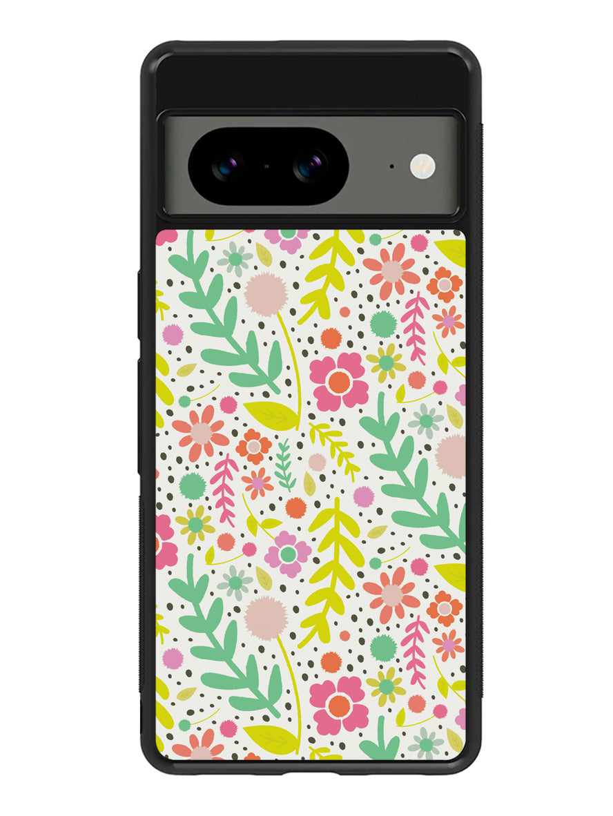 Floral pattern Google Pixel 8A Case QC10568