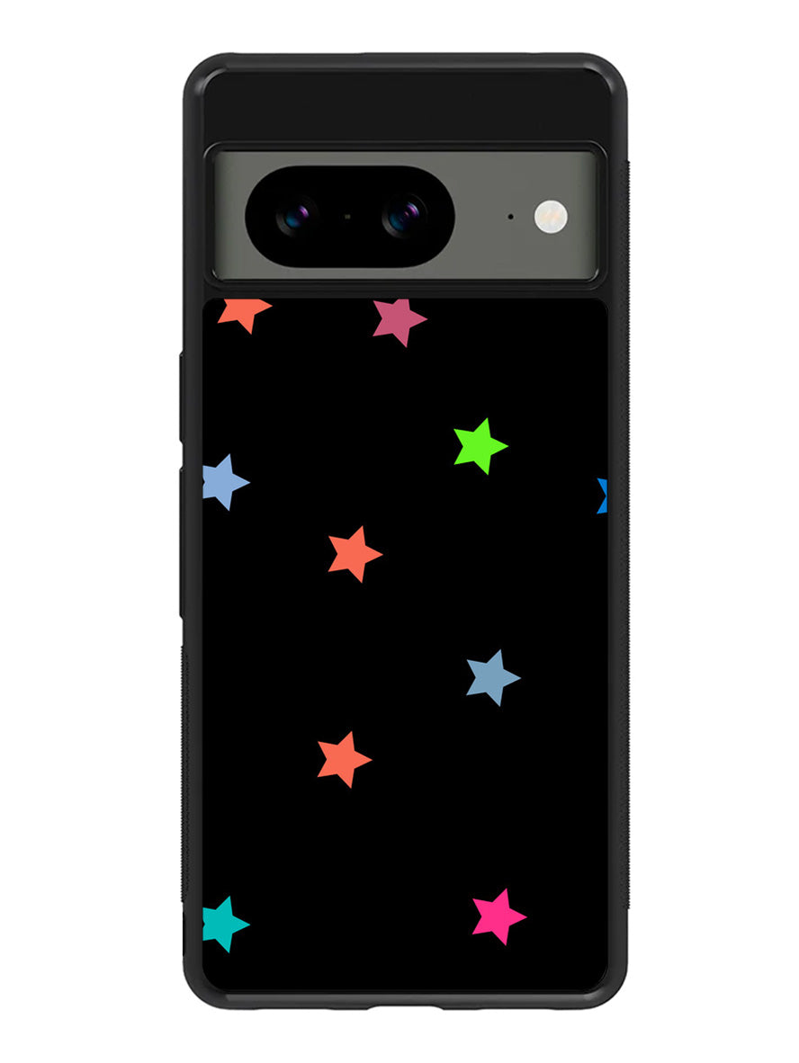 Stars multicolor Google Pixel 8A Case QC10441