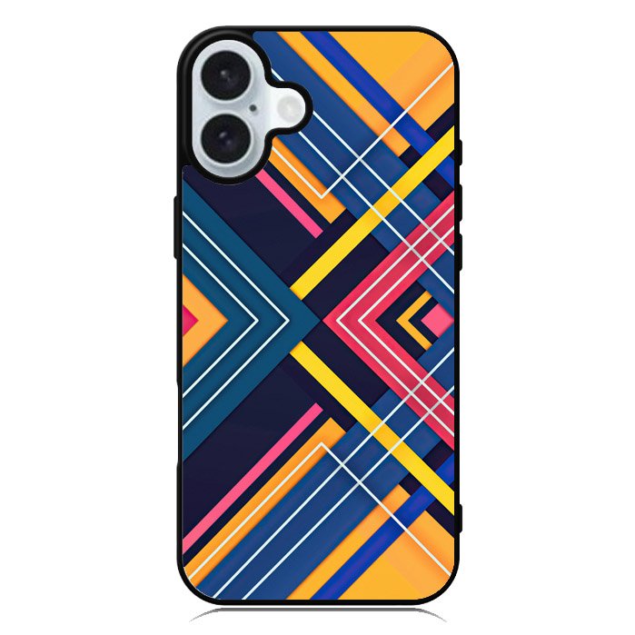 Geometry Patterns iPhone 16 Case QC10578