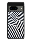 Black And White Google Pixel 8A Case QC10650