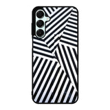 Black And White Samsung Galaxy A16 Case OV10650