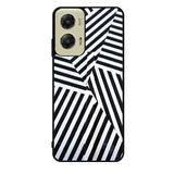 Black And White Motorola Moto G Stylus 5G 2024 Case OV10650