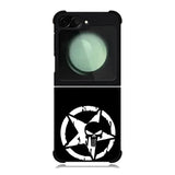 Punisher Black Samsung Galaxy Z Flip 6 5G 2024 Case OV10400