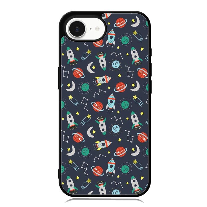 Rocket Pattern iPhone 16e Case OV10407