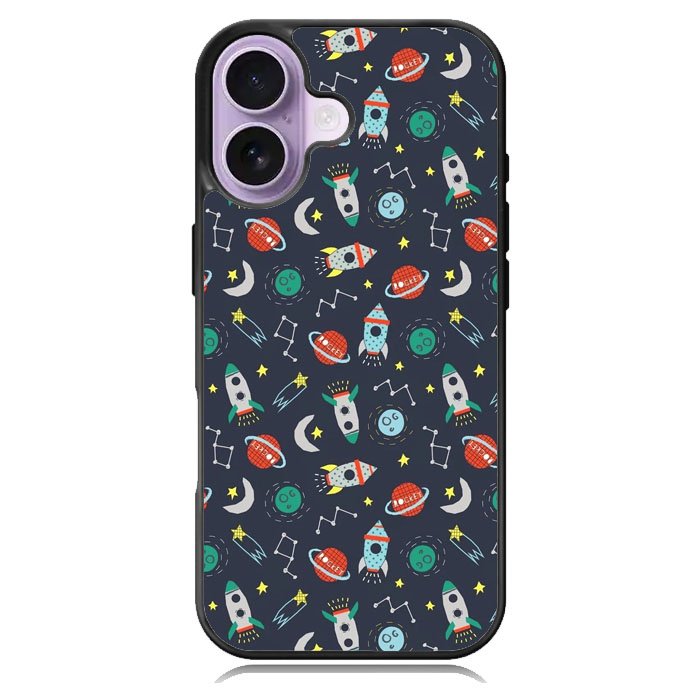 Rocket Pattern iPhone 17 Case OV10407