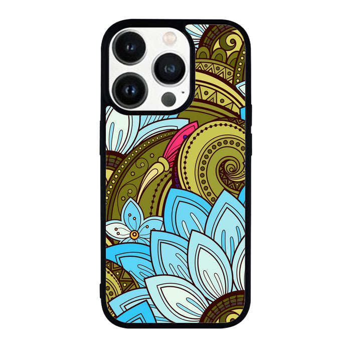 Flowers FLF0455 iPhone 14 Pro Max | iPhone 14 Pro | iPhone 14 Plus | iPhone 14 Case