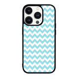 Chevron Blue White FLF0466 iPhone 14 Pro Max | iPhone 14 Pro | iPhone 14 Plus | iPhone 14 Case
