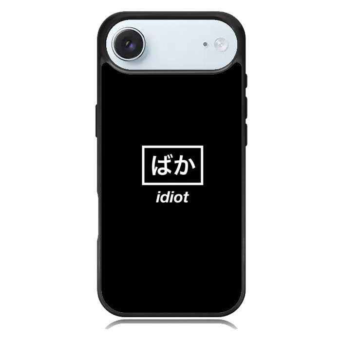 Idiot Simple Quotes iPhone 17 Air Case OV11222