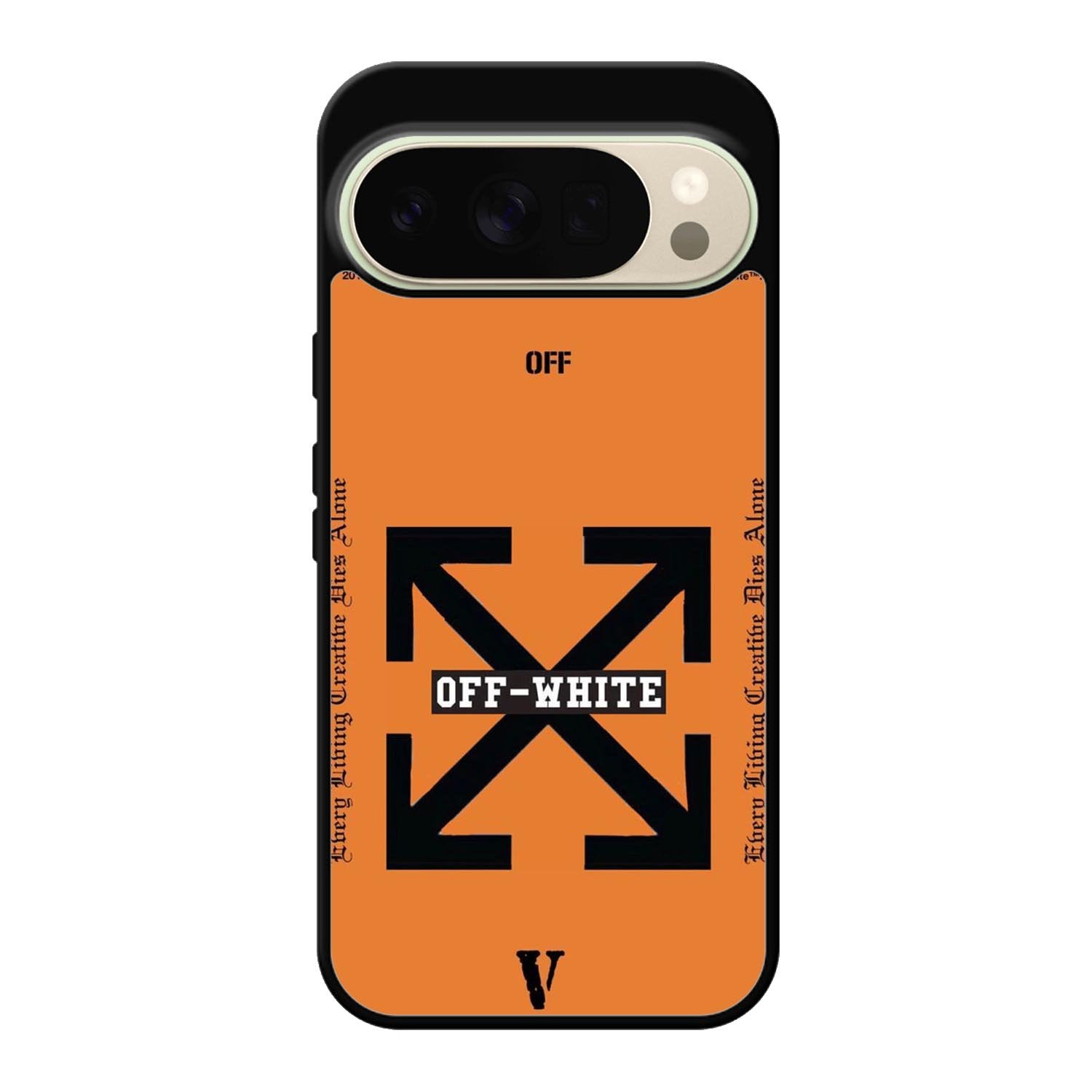 Off White Orange Google Pixel 10 Pro XL Case OV11223